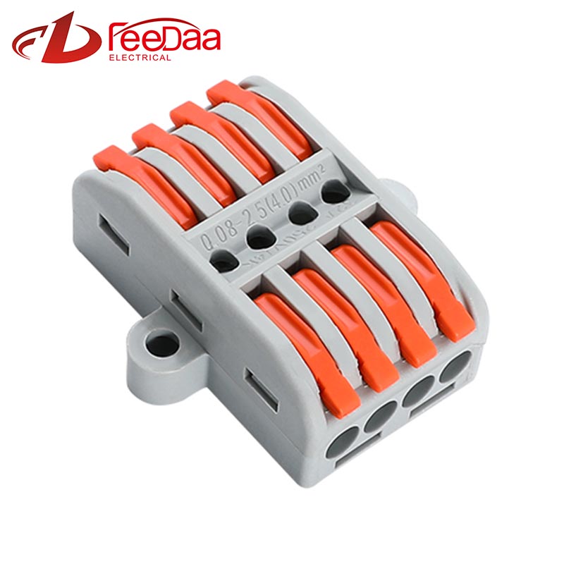 Conectori de cablu cu sârmă rapidă 4 în 4 UTJ13-244G