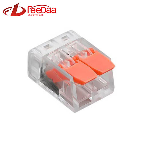 Conector de cablu rapid din seria WAGO 221 | 1 In 1 Out PCT-412