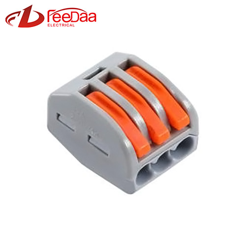 Conector de cablu rapid din seria WAGO 222 | 1 In 2 Out PCT-213