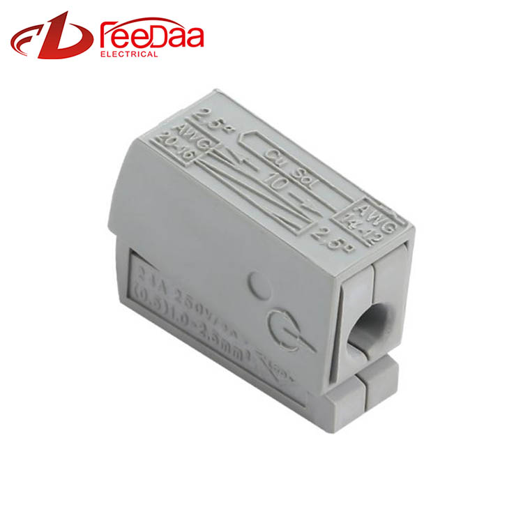 Conector de cablu rapid din seria WAGO 224 | 1 In 1 Out 101 PCT-111