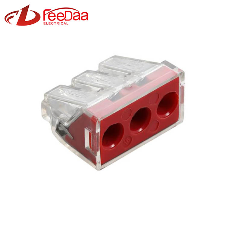 Conector de cablu rapid din seria WAGO 773 | 1 In 2 Out 173 PCT-103D