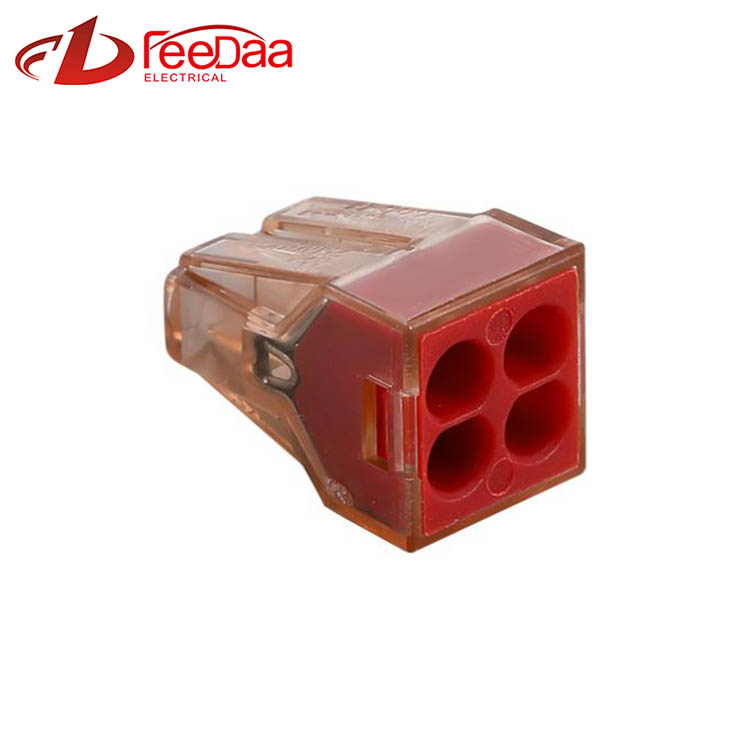 Conector de cablu rapid din seria WAGO 773 | 1 In 3 Out PCT-604