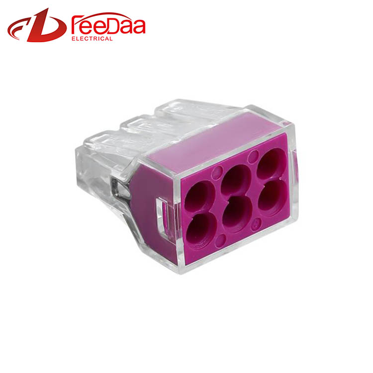 Conector de cablu rapid din seria WAGO 773 | 1 In 5 Out PCT-106