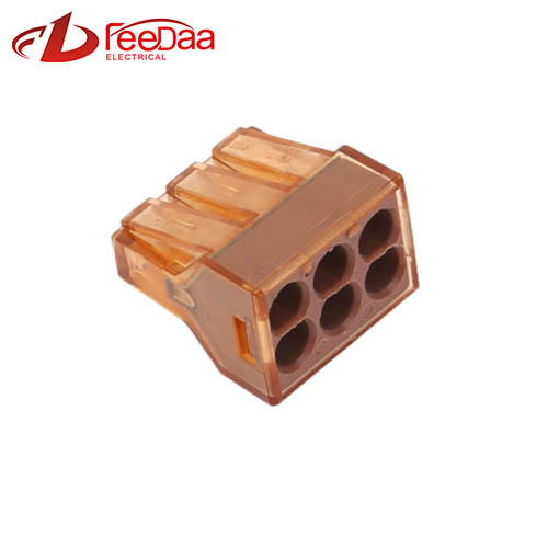 Conector de cablu rapid din seria WAGO 773 | 1 In 5 Out PCT-606