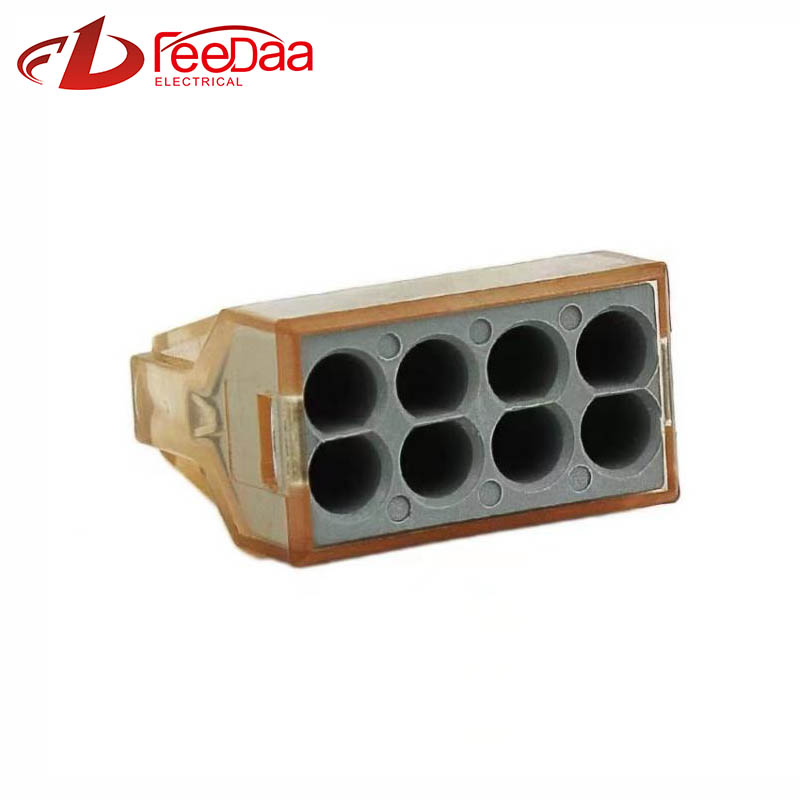 Conector de cablu rapid din seria WAGO 773 | 1 In 7 Out PCT-608